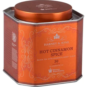 Čaj Harney & Sons Hot cinnamon spice Royal collection – Skořicový čaj
