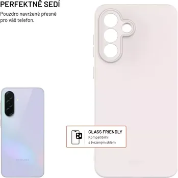 Telefonní příslušenství TPU gelový kryt FIXED ReStory pro Samsung Galaxy A56 5G, šedý