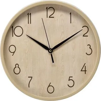 Hodiny hodiny d30,5x4,3cm, CREAM, nástěnné