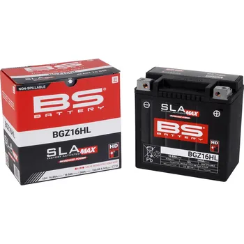 Motobaterie BS-BATTERY továrně aktivovaná motocyklová baterie BGZ16HL SLA MAX