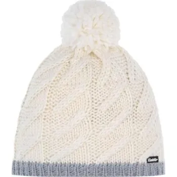 Čepice Eisbär Asteria Pompon MÜ-h.graumele-white/white