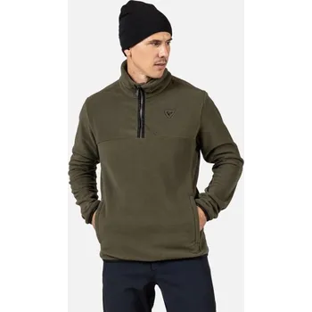 Pánská mikina Rossignol STRAWPILE FLEECE HZ-OLIVE SHADOW-mikina - 3XL