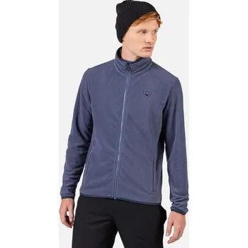 Pánská mikina Rossignol STRAWPILE FLEECE FZ-TRUE NIGHT BLUE-mikina - 00L