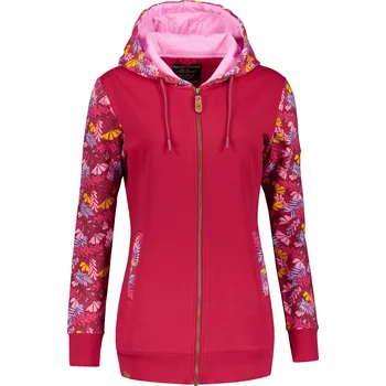 Dámská mikina Dámská mikina ALTISPORT GALAH VÍNOVÁ XL