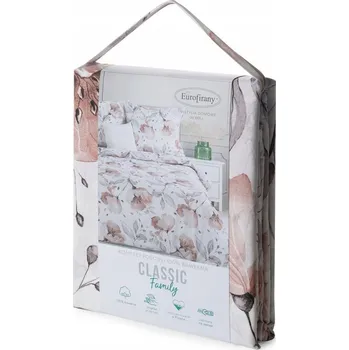 Povlečení Povlečení 160x200 Nicky bílé s barevnými květy