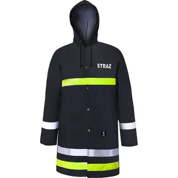 Moto bunda Bunda Požární Ochrany Černá s Reflexními Páskami