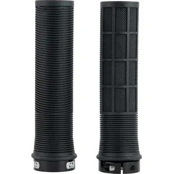 grip OXFORD gripy DRIVER MTB LOCK-ON se šroubovacími objímkami černá délka 130 mm 1 pár