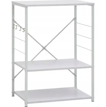 Šatní skříň Kuchyňská skříňka VidaXL bílá 39,6 x 60 x 79,5 cm, barva dvířek: bílá