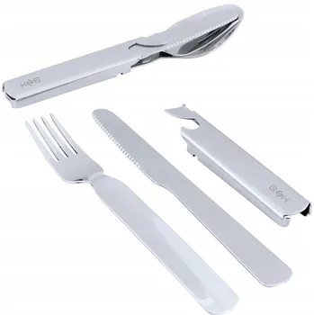 Příbor Vojenský nezbytník PŘÍBORY TURISTICKÉ 4v1 OCEL