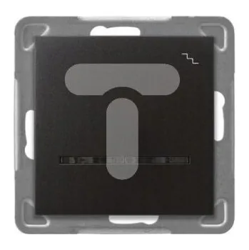 vypínač Schodišťový vypínač Klasik, Podomítkový Ospel černý ŁP-3YS/m/50