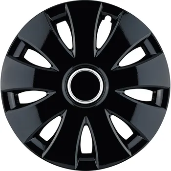Poklice na kolo Poklice na kola 16" Aurari černé sada na celé auto