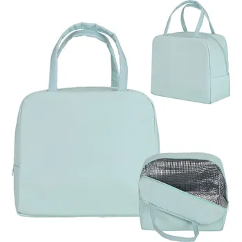 Outdoorové zavazadlo TERMO TAŠKA NA OBĚD 6 L izolační svačinová do práce školy mátová