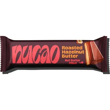 Čokoládová tyčinka Nucao Čokoládová tyčinka pražený oříšek 33 g bio BIO VEGAN Množství: 1 ks