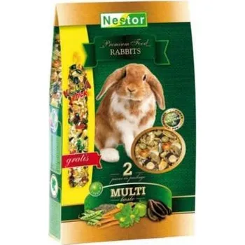 Krmivo pro hlodavce Krmivo granule Nestor 0,65 kg bez cukru pro králíka