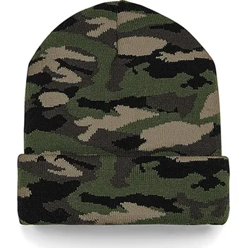 Pokrývka hlavy Beechfield Zimní čepice Camo Cuffed Beanie