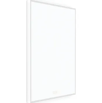 Zrcadlo Nimco Bílé LED zrcadlo 500x700 se dvěma dotykovými senzory