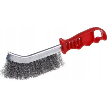 Drátěný kartáč Kartáč ruční ocelový vlnitý 270mm plastová rukojet