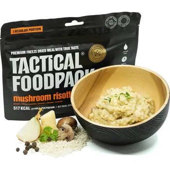 Tactical Foodpack® Dehydrované jídlo Houbové rizoto Tactical Foodpack®, Barva: Vícebarevná