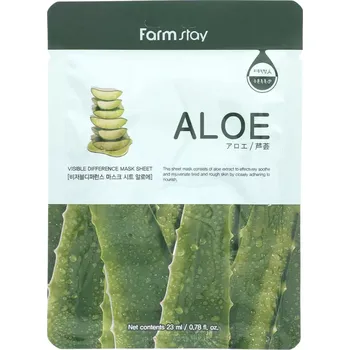 Pleťová maska Farmstay - Visible Difference Aloe Sheet Mask 23ml