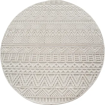 Koberec Ayyildiz Kusový koberec Helix 2202 cream kruh Rozměry koberců: 80x80