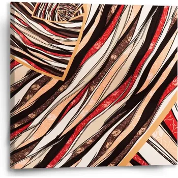 Obraz Sablio Obraz Pruhovaný motiv - 50x50 cm