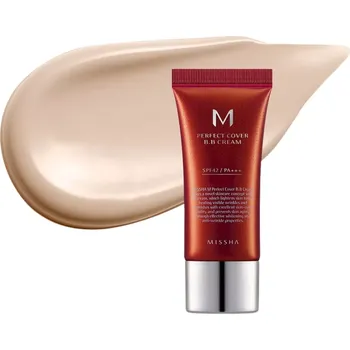 MISSHA - M Perfect Cover BB Cream SPF 42 PA+++ 20ml - 21 Light beige