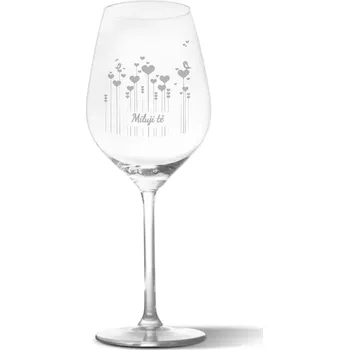 Víno Sablio Sklenička na víno Miluji tě: 49 cl