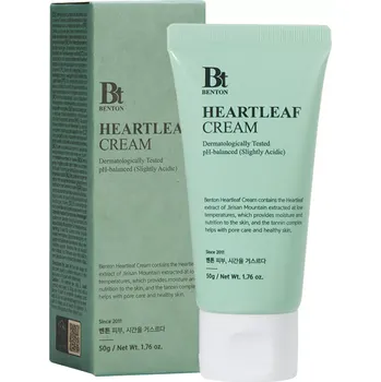 Pleťová kosmetika Benton - Heartleaf Cream 50g
