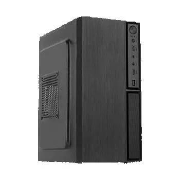 PC skříň Eurocase MC MF-320B, skrinka mATX, 2xUSB3.0 + USB-C čierna