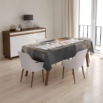 ubrus Sablio Ubrus Call of Duty Warzone - město - 90x90 cm