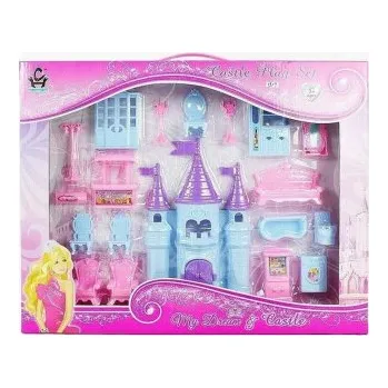 Domeček pro panenku Hrad pro panenky (18 dílků)