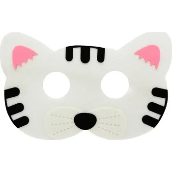Karnevalová maska GoDan S.A. Maska Kotě Kitty 18x12 cm
