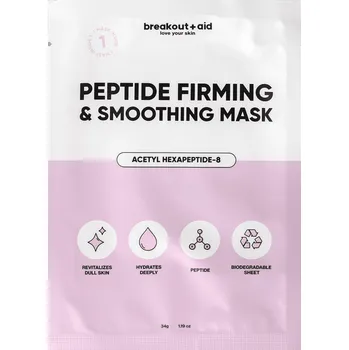 Pleťová maska breakout+aid pleťová maska peptide firming & smoothing