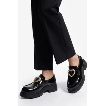 Dámské kalhoty Eva Minge Loafersy EO-ENNA-02 Černá 40