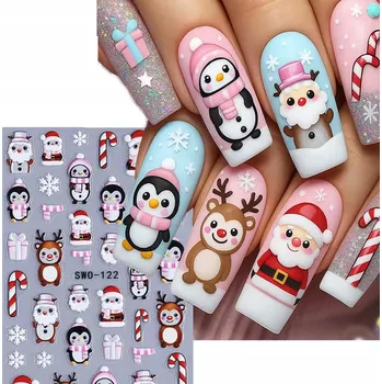 samolepka SAMOLEPKY SAMOLEPKY samolepicí zimní 5D