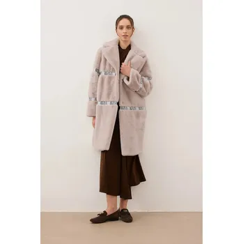 Dámský kabát Kabát Bizuu FLORENCE FLORENCE.BEZOWY béžová 02X, vel. 36