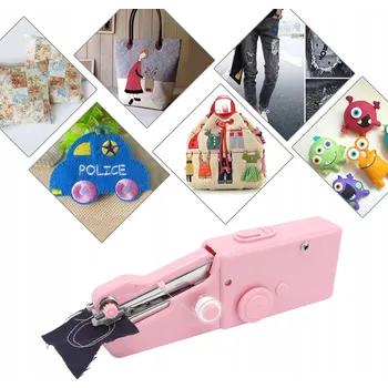 Ruční šicí stroj lehký přenosný na baterie cestovní