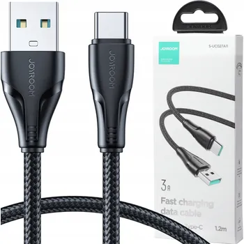 Datový kabel Kabel Joyroom USB - USB Typ C, 1,2 m, černý
