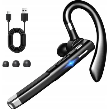 Sluchátka BEZDRÁTOVÉ SLUCHÁTKO DO UCHA PRO HOVORY BLUETOOTH 5.1 MIKROFON