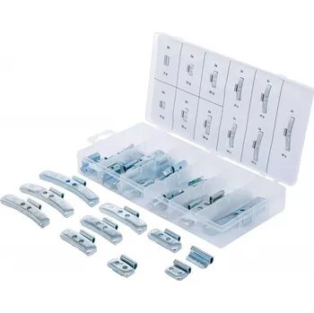 Sada na opravu pneumatiky Pozinkovaná závaží na kola BGS B.9449