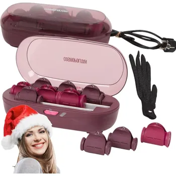 Elektrické natáčky na vlasy Nahřívací natáčky na vlasy Cosmopolitan pro ženy - Mikulášská edice