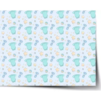 Plakát Sablio Plakát Dětské oblečky - 120x80 cm