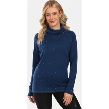 Dámský merino rolák KILPI Jannu modrý Velikost: 34