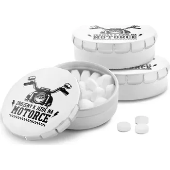 Bonbon Sablio Mentolky Zrozený k jízdě na motorce - 3 ks