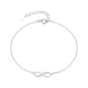 Náramek NB-1318 Stříbrný náramek nekonečno