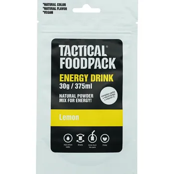 Energetický nápoj Energetický nápoj Tactical Foodpack Energy Drink 375 ml - lemon