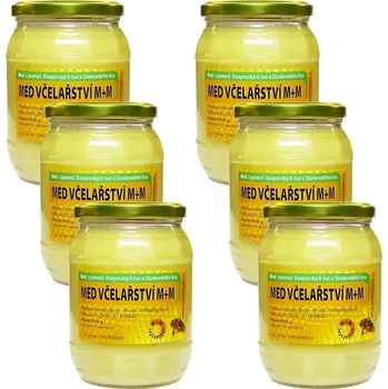 Včelařství M+M top 6x900g pastových medů 5400g