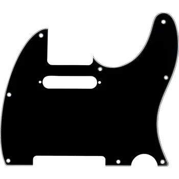 Strunný nástroj Fender Pickguard, Telecaster, 8-Hole Mount, Black, 3-Ply + prodloužená záruka 3 roky