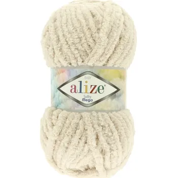 Alize Softy Mega 599 světle béžová