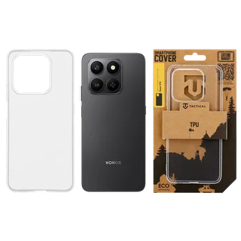 Pouzdro na mobilní telefon Zadní kryt Tactical TPU pro Honor X7d, transparentní